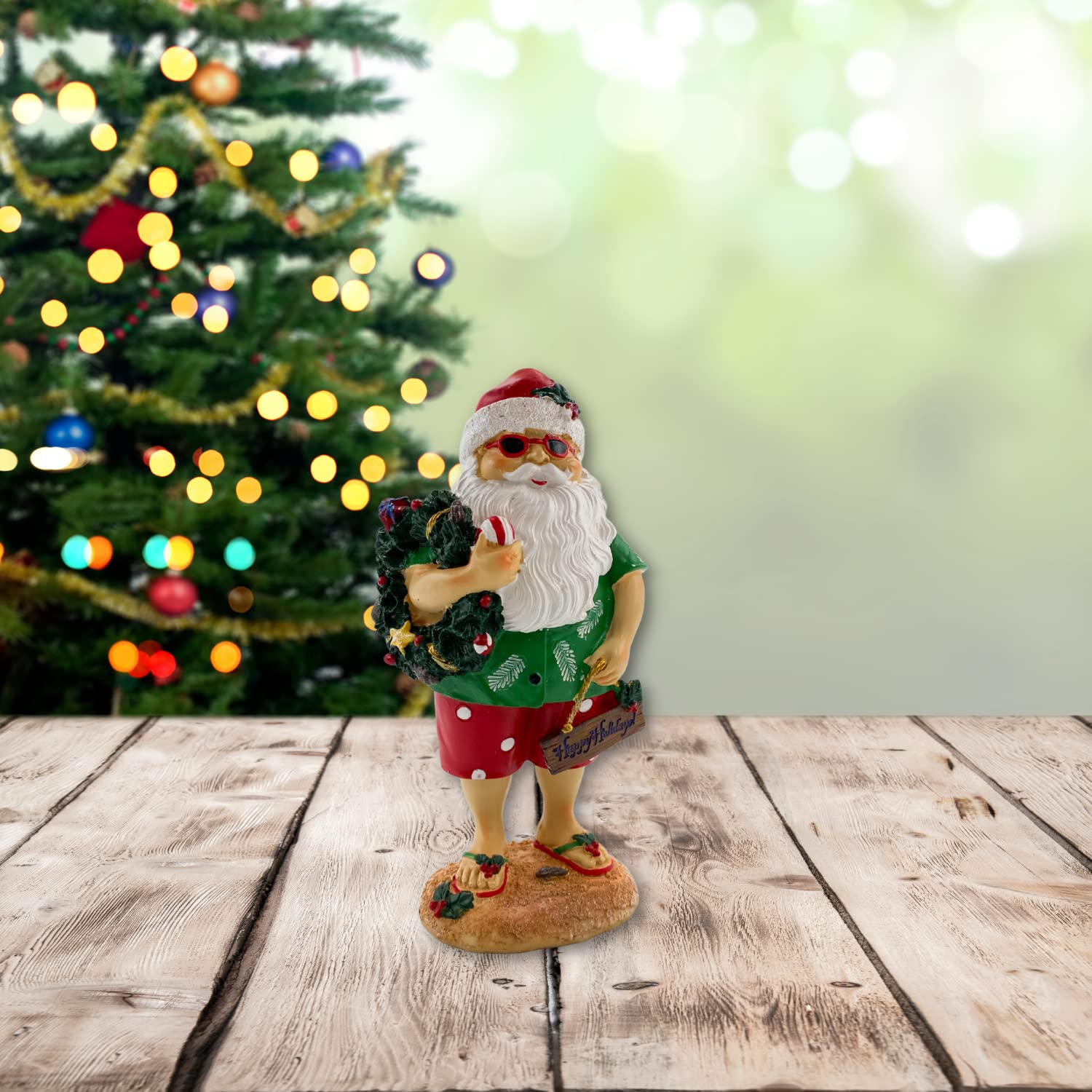 サンタクロース フィギュア ビーチスタイル 約30cm サンタクロース フィギュア ビーチスタイル 約30cm